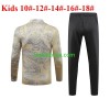Real Madrid Dragon Barn Tränings Sweatshirtställ Gul 2023/24